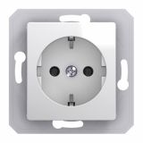 PODOMETNA VTIČNICA EKONOMIK VARNOSTNA BELI DUROPL, VIJAČNA, BOK