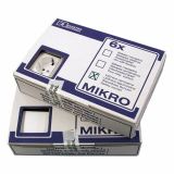 PODOMETNA VTIČNICA MIKRO VARNOSTNA 1/6 BELA, VIJAČNA, BOK