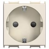 PODOMETNA VTIČNICA MODUL VARNOSTNA BEŽ, VIJAČNA, 2M, BOK