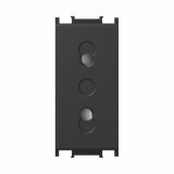 PODOMETNA VTIČNICA MODYS EURO Z ZAŠČITO ANTRACIT, VIJAČNA, 1M,BOK