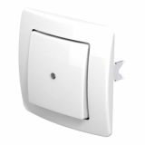 PODOMETNO STIKALO EKONOMIK NAVADNO 10AX BELO, INDIKATOR