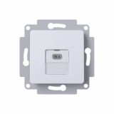 PODOMETNO STIKALO MIKRO DVOPOLNO 16A BELO, IN, S TLIVKO