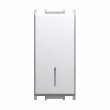 PODOMETNO STIKALO MODUL NAVADNO 16AX BELO, INDIKATOR, 1M