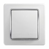 PODOMETNO TIPKALO EKONOMIK NAVADNO 10A BELI DUROPLAST