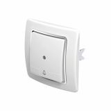 PODOMETNO TIPKALO EKONOMIK NAVADNO 10A, TI 50 BELI DUROP, ZVONEC,S TLIV