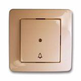 PODOMETNO TIPKALO EKONOMIK NAVADNO 10A, TI 50 BEŽ, ZVONEC, S TLIVKO