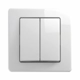 PODOMETNO TIPKALO EKONOMIK SERIJSKO 10A BELO