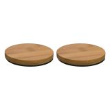 PODSTAVEK KAPIMEX ZA KOZARCE IZ BAMBUSA 2/1 10X10X1 CM