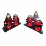 PODSTAVEK KITEK ZA 2 ŽALNI SVEČI