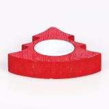 SVEČNIK PODSTAVEK ZA SVEČO LES/ŽELEZO