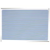 POGRINJEK 46X30 CM TRANSPARENT ČRTAST MODER