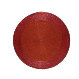 POGRINJEK DECORIS SVETLEČE RDEČ FI 35X0.1 CM