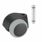 POHIŠTVENO KOLO DÖRNER + HELMER 40MM ČEP M8X31 DVOJNO, MEHKA TLA PARKET