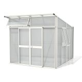 POLIKARBONATNI RASTLINJAK VITAVIA APHRODITE 7800 VP10MM BELA 2.7X3M