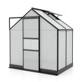 POLIKARBONATNI RASTLINJAK VITAVIA APOLLO 2500 VP4MM 2X1.4M ČRNA