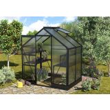 POLIKARBONATNI RASTLINJAK VITAVIA APOLLO 2500 VP4MM 2X1.4M ČRNA