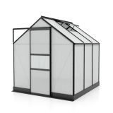 POLIKARBONATNI RASTLINJAK VITAVIA APOLLO 3800 VP6MM 2X2M ČRNA