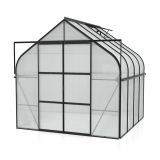 POLIKARBONATNI RASTLINJAK VITAVIA DIANA 6700 VP 4MM ČRNA 2.6X2.6M