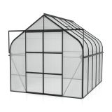 POLIKARBONATNI RASTLINJAK VITAVIA DIANA 8300 VP 4MM ČRNA 2.6X3.2M