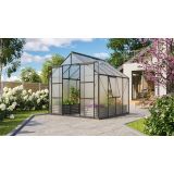 POLIKARBONATNI RASTLINJAK VITAVIA JUPITER 6700 VP 4MM ČRNA 2.6X2.6M