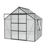 POLIKARBONATNI RASTLINJAK VITAVIA JUPITER 6700 VP 6MM ČRNA 2.6X2.6M