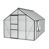 POLIKARBONATNI RASTLINJAK VITAVIA MERIDIAN 1 11500 VP6MM ČRNA 2.6X4.45M