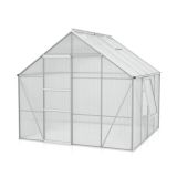 POLIKARBONATNI RASTLINJAK VITAVIA MERIDIAN 1 6700 VP4MM ALU 2.6X2.6M