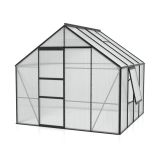 POLIKARBONATNI RASTLINJAK VITAVIA MERIDIAN 1 6700 VP6MM ČRNA 2.6X2.6M