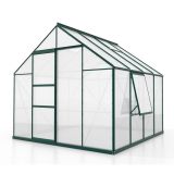 POLIKARBONATNI RASTLINJAK VITAVIA MERIDIAN 1 6700 VP6MM SMARAGDNA 2.6X2.6M