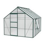 POLIKARBONATNI RASTLINJAK VITAVIA MERIDIAN 1 8300 VP4MM SMARAGDNA 2.6X3.2M