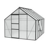 POLIKARBONATNI RASTLINJAK VITAVIA MERIDIAN 1 8300 VP6MM ČRNA 2.6X3.2M