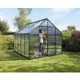 POLIKARBONATNI RASTLINJAK VITAVIA MERIDIAN 1 8300 VP6MM SMARAGDNA 2.6X3.2M