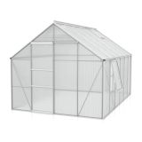 POLIKARBONATNI RASTLINJAK VITAVIA MERIDIAN 1 9900 VP6MM ALU 2.6X3.8M