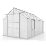 POLIKARBONATNI RASTLINJAK VITAVIA MERIDIAN 2 11500 VP4MM ALU 2.6X4.4M