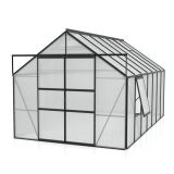 POLIKARBONATNI RASTLINJAK VITAVIA MERIDIAN 2 11500 VP6MM ČRNA 2.6X4.4M