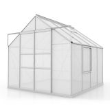 POLIKARBONATNI RASTLINJAK VITAVIA MERIDIAN 2 6700 VP4MM ALU 2.6X2.6M