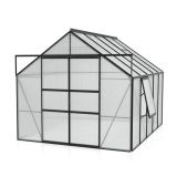 POLIKARBONATNI RASTLINJAK VITAVIA MERIDIAN 2 8300 VP4MM ČRNA 2.6X3.2M