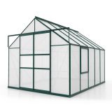 POLIKARBONATNI RASTLINJAK VITAVIA MERIDIAN 2 8300 VP4MM SMARAGDNA 2.6MX3.2M