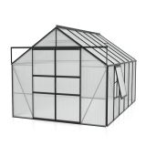 POLIKARBONATNI RASTLINJAK VITAVIA MERIDIAN 2 9900 VP4MM ČRNA 2.6X3.8M