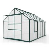 POLIKARBONATNI RASTLINJAK VITAVIA MERIDIAN 2 9900 VP4MM SMARAGDNA 2.6X3.8M