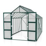 POLIKARBONATNI RASTLINJAK VITAVIA OLYMP 11500 HKP6MM SMARAGDNA 254X257X448