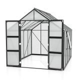 POLIKARBONATNI RASTLINJAK VITAVIA OLYMP 8300 HKP6MM ČRNA 254X257X324
