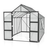 POLIKARBONATNI RASTLINJAK VITAVIA OLYMP 9900 HKP6MM ČRNA 254X257X386