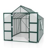 POLIKARBONATNI RASTLINJAK VITAVIA OLYMP 9900 HKP6MM SMARAGDNA 254X257X386