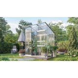 POLIKARBONATNI RASTLINJAK VITAVIA PALMA 3250 HKP 6 MM, ELOKSIRANO ALUMINIJ