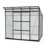 POLIKARBONATNI RASTLINJAK VITAVIA PLAYA 5900 VP6MM 2.5X2M ČRNA