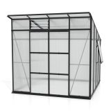 POLIKARBONATNI RASTLINJAK VITAVIA PLAYA 7600 VP6MM 2.5X2.5M ČRNA