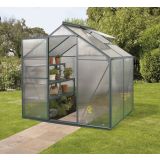 POLIKARBONATNI RASTLINJAK VITAVIA TRITON 2500 VP 6MM 2X1.3M SMARAGDNA