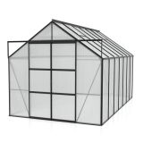 POLIKARBONATNI RASTLINJAK VITAVIA URAN 11500 HKP 4 MM ČRNA 246X257X445