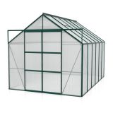 POLIKARBONATNI RASTLINJAK VITAVIA URAN 9900 HKP 4 MM SMARAGDNA 246X257X383